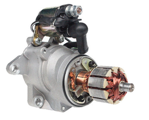 100% Copper Winding Electric Start Motor W/.14 Teeth 65mm Head Dia. Fits For 5KW-8KW Small Gasoline Brush Generator Set