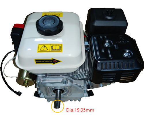 WSE170 Electric Start 212CC 7HP 4 Stroke Air Cooled Small Gasoline Engine W/. 3/4" 19.05MM Key Straight Output Used For Water Pump,Gokart Purposes Etc
