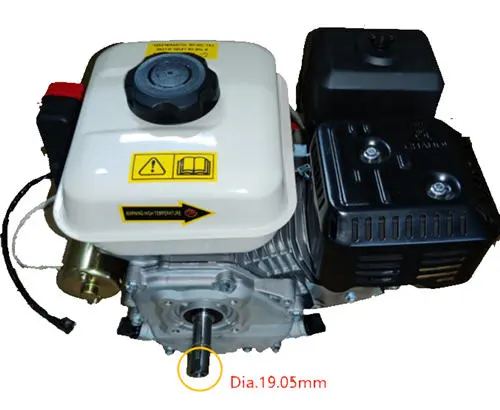 WSE170 Electric Start 212CC 7HP 4 Stroke Air Cooled Small Gasoline Engine W/. 3/4&quot; 19.05MM Key Straight Output Used For Water Pump,Gokart Purposes Etc