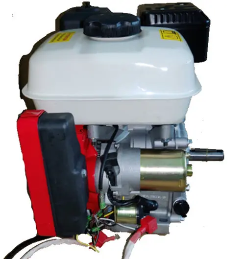 WSE170 Electric Start 212CC 7HP 4 Stroke Air Cooled Small Gasoline Engine W/. 3/4&quot; 19.05MM Key Straight Output Used For Water Pump,Gokart Purposes Etc