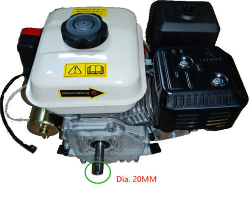 WSE170 Electric Start 212CC 7HP 4 Stroke Air Cooled Small Gasoline Engine W/. 20MM Key Straight Output Used For Water Pump,Gokart Purposes Etc.