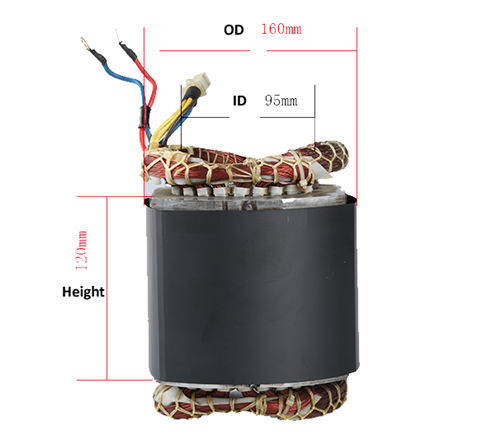 100% Copper Wire Winding Stator 3000W Fits For 3.0KW Small Gasoline Brush Generator Set