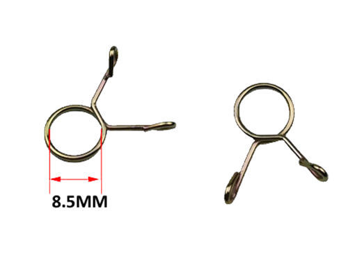 20XPCS Gasoline Fuel Hose Line Clamp Fits For Almost All GX160 GX200 GX140 2KW/5KW/8KW Small Gasoline Generator