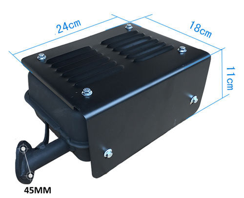 Sound-Proof Type Muffler/Silencer Fits For Almost All GX160 GX200 168F 170F Powered 2KW/3KW Small Gasoline Generator
