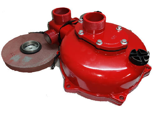 High Lift Aluminum Water Pump Assy. W/.Double Impellers Inside Fits GX200 168F 170F Engines Applied For Firefighting Or Highland Purposes Etc.