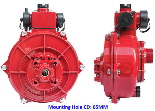High Lift Aluminum Water Pump Assy. W/.Double Impellers Inside Fits GX200 168F 170F Engines Applied For Firefighting Or Highland Purposes Etc.