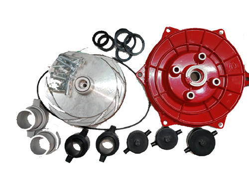 High Lift Aluminum Water Pump Assy. W/.Double Impellers Inside Fits GX200 168F 170F Engines Applied For Firefighting Or Highland Purposes Etc.
