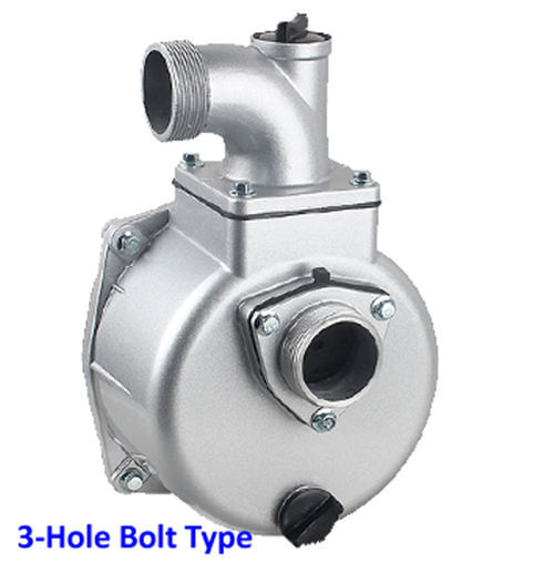 50mm Inlet/Outlet Port Dia. 2&quot; Self-Priming Alu. Pump Assy. Fits On GX160 GX200 168F 170F Type Engine W/.16MM Threaded Shaft