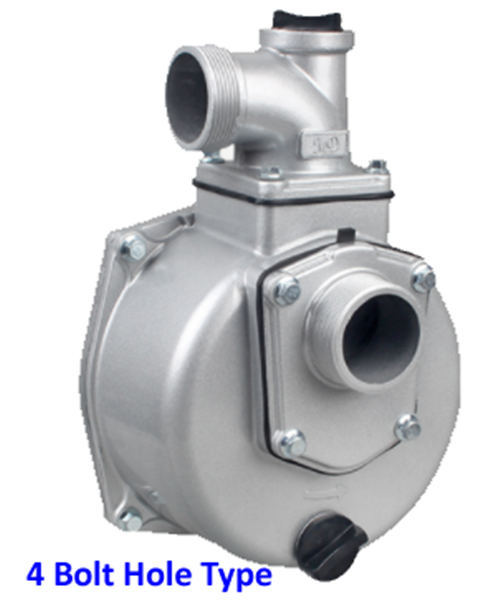 16MM Thread Dia. Iron Impeller Fits For GX160 GX200 168F 170F 163CC-212CC Short Output 2Inch Aluminum Water Pump W/. 4-Hole Bolt Type Inlet
