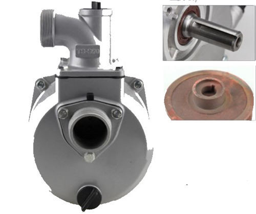 50mm Inlet/Outlet Port Dia. 2&quot; Self-Priming Alu. Pump Assy. Fits On GX160 GX200 168F 170F Type Engine W/.20MM Key Shaft