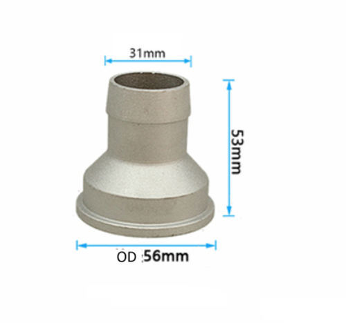 2" to  1.2" Converter Hose Pipe Connector Nut Rubber Seal Kit For Inlet/Exhaust Fits For GX160 GX200 168F 170F Powered 2Inch Aluminum Water Pump