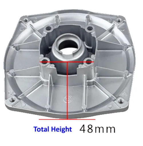 2&quot; Pump Cover(Type 1) Mtg. Hole CD. 65MM Fits For GX160 GX200 168F 170F Type Engine Key Shaft Powered 2 In. Aluminum Water Pump Set