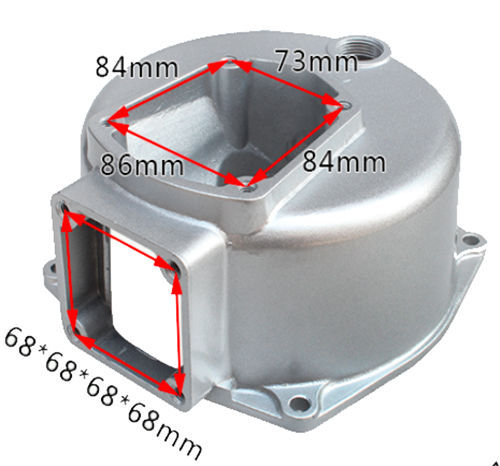 2&quot; Pump Housing Body W/.4 Inlet Bolts Model Fits For GX160 GX200 168F 170F Type Engine Powered 2 In. Aluminum Water Pump Set