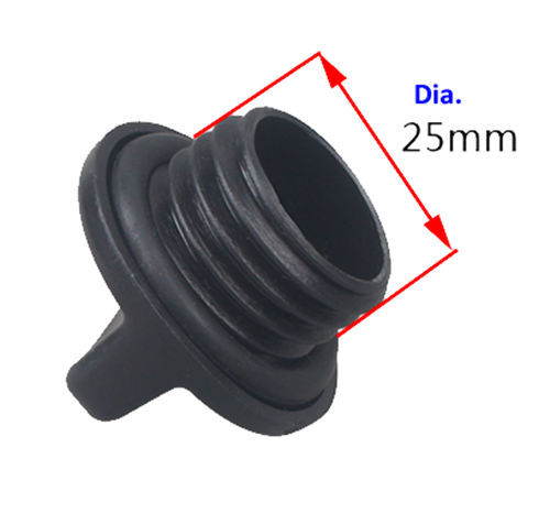 5XPCS Big Thread Type Water Priming Plug 25MM Dia. Fits For Honda GX160 GX200 168F 170F Powered 2Inch 3Inch Aluminum Water Pump
