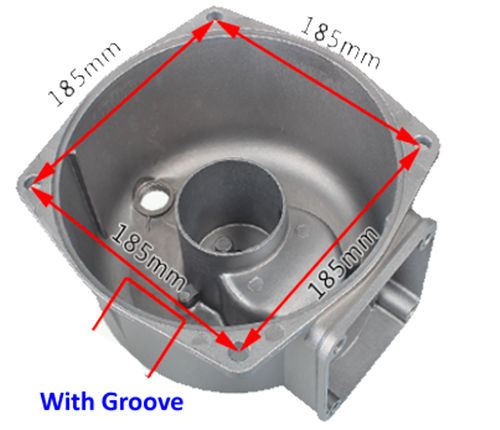 3" Pump Housing Body Fits For GX160 GX200 168F 170F Type Engine Powered 3 In. Aluminum Water Pump Set