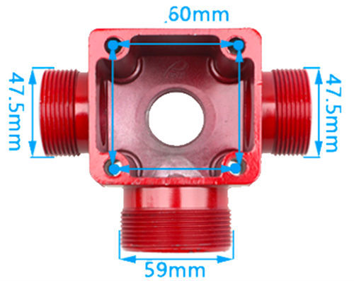 Outlet Port Fits For GX160 GX200 168F 170F Type Engine Powered 2Inch High Lift Water Pump