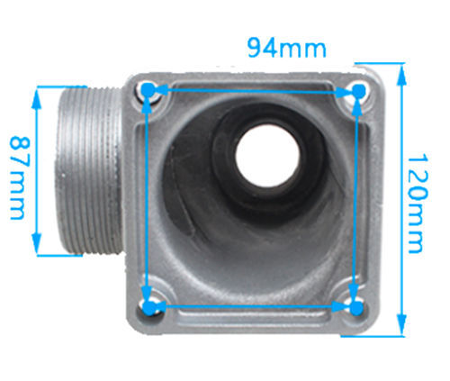 3" Pump Outlet Port Fits For GX160 GX200 168F 170F Type Engine Powered 3 In. Aluminum Water Pump Set