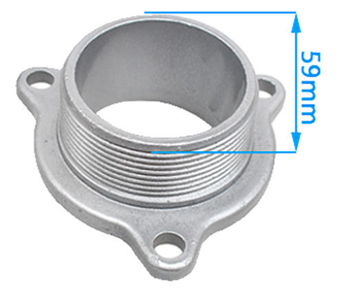 2&quot; Pump Inlet Port(Type 1) Fits For GX160 GX200 168F 170F Type Engine Powered 2 In. Aluminum Water Pump Set