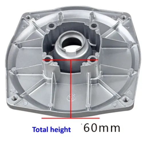 2&quot; Pump Cover(Type 2) Mtg. Hole CD. 65MM Fits For GX160 GX200 168F 170F Type Engine Key Shaft Powered 2 In. Aluminum Water Pump Set