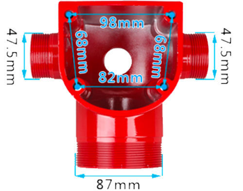 Outlet Port Fits For GX270 GX390 177F 188F 190F Type Engine Powered 3Inch High Lift Water Pump