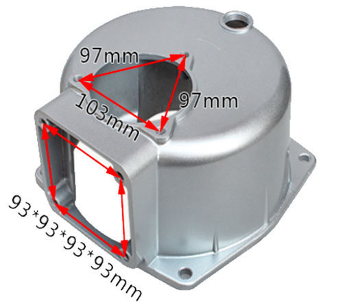 3" Pump Housing Body Fits For GX160 GX200 168F 170F Type Engine Powered 3 In. Aluminum Water Pump Set