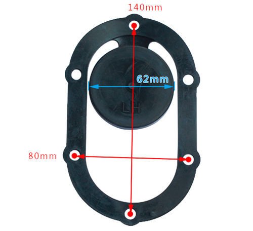 Inlet Port Single Way Water Seal Fits For GX160 GX200 168F 170F Type Engine Powered 2Inch High Lift Water Pump