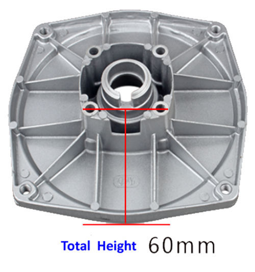3&quot; Pump Cover(Type 2) Mtg. Hole CD. 65MM Fits For GX160 GX200 168F 170F Type Engine 20MM Key Shaft Powered 3 In. Aluminum Water Pump Set