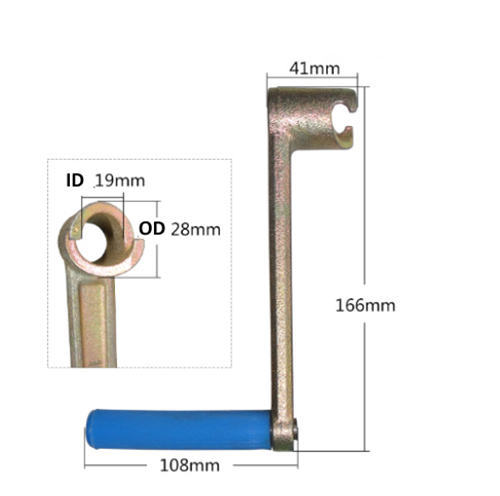 Hand Crank Starter Fits For Changchai Or Simiar R175 6HP Small Single Cylinder Water Cool Diesel Engine