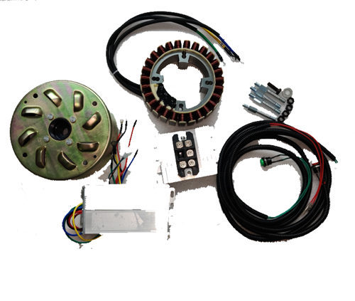 5KW DC Generator Kit (Rotor+Stator+Rectifier+Controller+Switch Buttons) 60V Model With Bolts