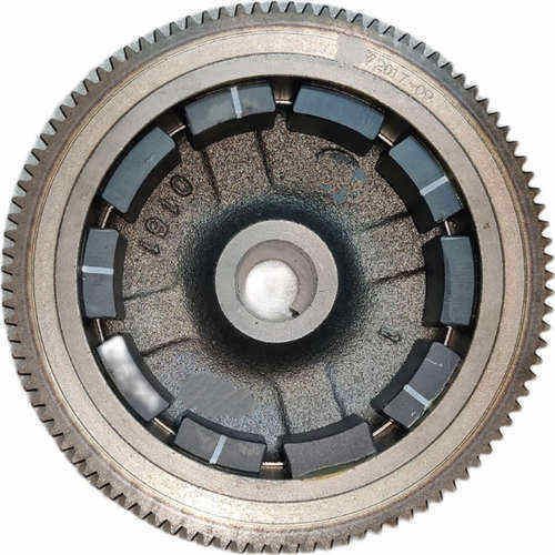 E-Start Flywheel 10-Pole with Gear Ring Fits For 188F 190F 192F GX390 GX420 13HP 15HP 16HP Small Gasoline Engine