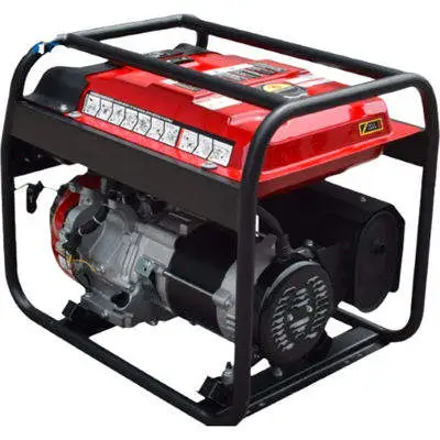 WSE6500 6.5KW 6500W Gasoline Brush Generator 220V/230V 50Hz AC Single Phase 100% Copper Winding