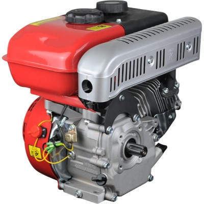 WSE170-T 212CC 7HP 4 Stroke Air Cooled Small Gasoline Engine W/ Spline Shaft Used For Tiller