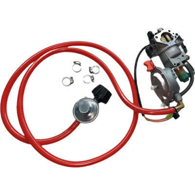 LNP Propane LPG Gasoline Muti-Fuel Carburetor Conversion Kit Fits For 5500 Through 8500 5KW-8KW Honda Wen Predator Coleman Champion Or Similar Genset