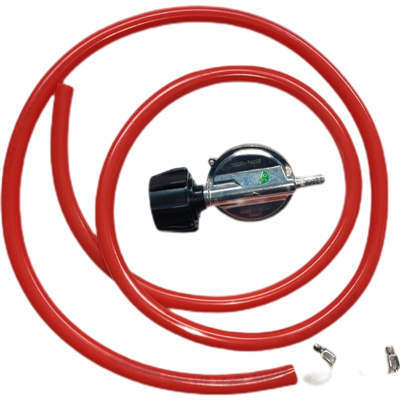 Natural Gas(LNG) Low Pressure Valve Regulator + Hose Kit Fits For 2KW/5KW/8KW Honda Wen Predator Coleman Champion Or Similar Generator