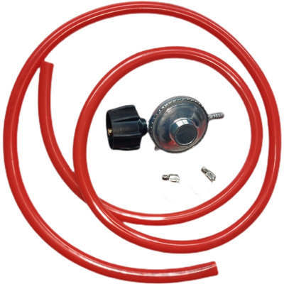 Natural Gas(LNG) Low Pressure Valve Regulator + Hose Kit Fits For 2KW/5KW/8KW Honda Wen Predator Coleman Champion Or Similar Generator