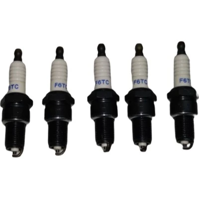 5XPCS #F6TC Spark Plug Fits 163CC 196CC 212CC 240CC 420CC Small Gasoline Engine 2KW-8KW Generator Parts