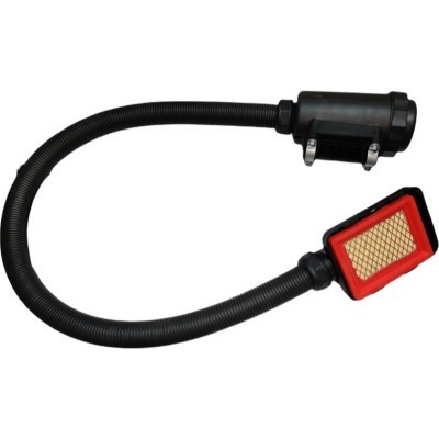 Remote Flexible Air Filter Box Cleaner Assy. For Zongshen(ZS) NH130 132CC 4HP OHV Gas Engine Powered Small Garden Tiller