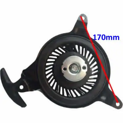 Pull Recoil Starter Manual Start Assy. For Zongshen(ZS) VP200 Gas Engine Powered Small Garden Tiller