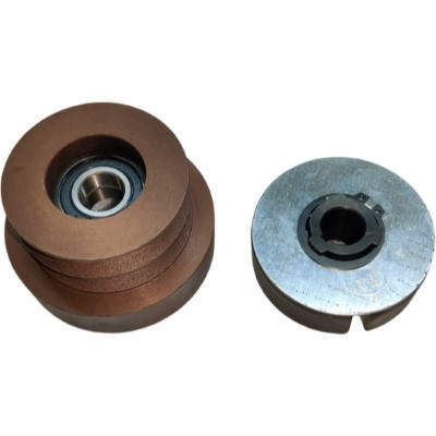 Centrifugal Pulley Belt Iron Clutch 20MM Hole Dia. Double Groove Fits For 168F 170F GX160 GX200 Gasoline Engine