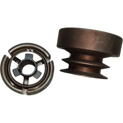 Centrifugal Pulley Belt Iron Clutch 1'' Hole Dia. Double Groove Fits For Predator Wen 389cc 420cc Or More Gasoline Engine