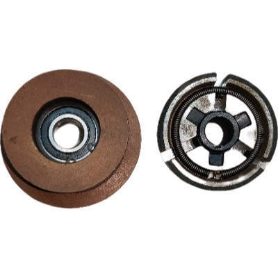 Centrifugal Pulley Belt Iron Clutch 20MM Hole Dia. Double Groove Fits For 168F 170F GX160 GX200 Gasoline Engine