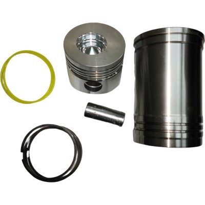 Cylinder Liner(Sleeve)+Piston Kit(6PC Set) For EM196 Direct Injection Model Single Cylinder Water Cool Diesel Engine