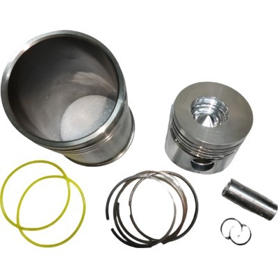 Cylinder Liner(Sleeve)+Piston Kit(6PC Set) For EM190 Direct Injection Model Single Cylinder Water Cool Diesel Engine