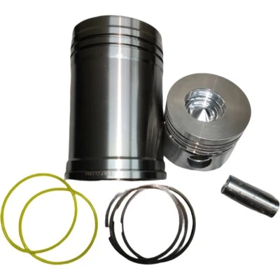 Cylinder Liner(Sleeve)+Piston Kit(6PC Set) For EM196 Direct Injection Model Single Cylinder Water Cool Diesel Engine