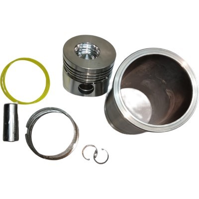 Cylinder Liner(Sleeve)+Piston Kit(6PC Set) For EM190 Direct Injection Model Single Cylinder Water Cool Diesel Engine