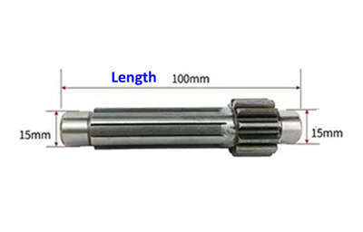 Counter Shaft Model A For 500 800 900 Gasoline Chain Type Power Tiller Farm Culitvator
