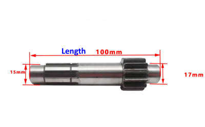 Counter Shaft Model B For 500 800 900 Gasoline Chain Type Power Tiller Farm Culitvator