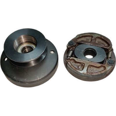 Pulley Belt Friction Clutch Assy W/. Double Groove Fits For Honda Predator Wen Wildcat 212cc 223cc Engines With 3/4&quot; Key shaft