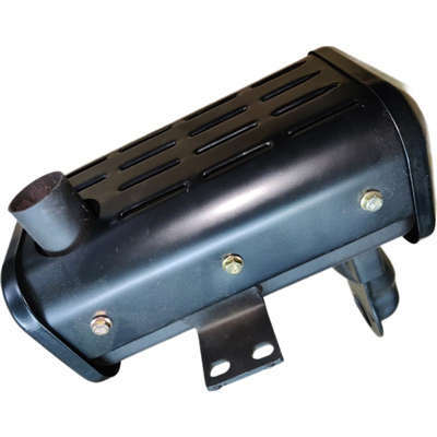 Rectangular Shape Muffler Silencer Exhaust Pipe For China Model 192F 12HP 499CC Small Air Cooled Diesel Engine