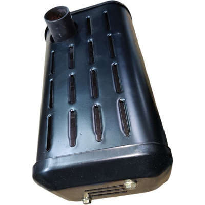 Rectangular Shape Muffler Silencer Exhaust Pipe For China Model 192F 12HP 499CC Small Air Cooled Diesel Engine